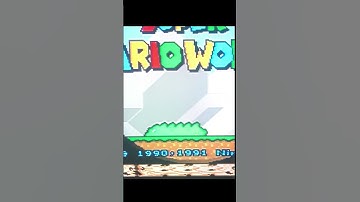 Super Nintendo on LCD TV (Composite vs. S-Video) #short