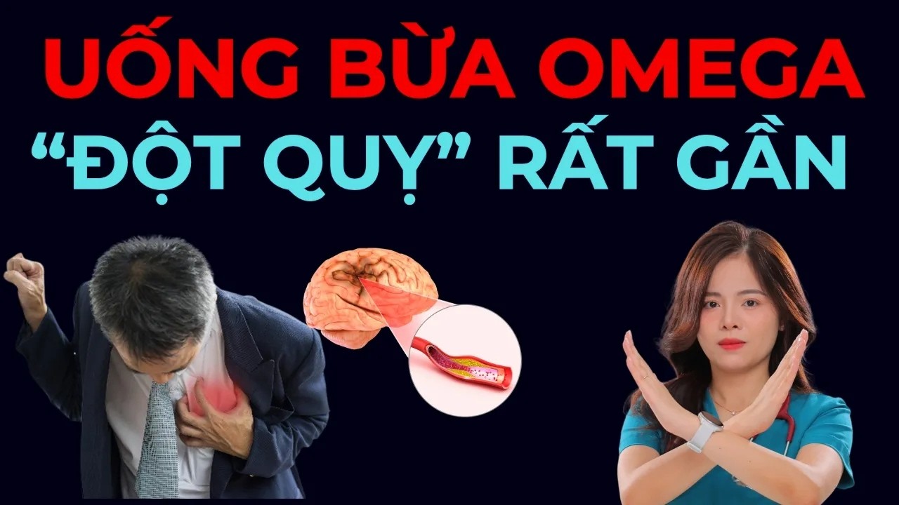 Uống Omega 3 sai cách - Mỡ máu chẳng những không giảm mà còn | Dr Thùy Dung