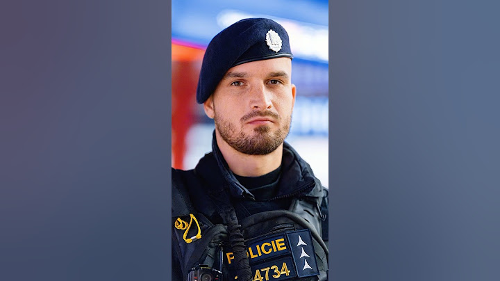 The Handsome Police Officer from the Czech Republic 💪 #streetphotography #police