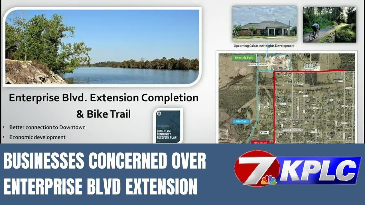 Businesses concerned over possible Enterprise Blvd extension YouTube