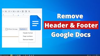 How to Remove The Header And Footer in Google Docs