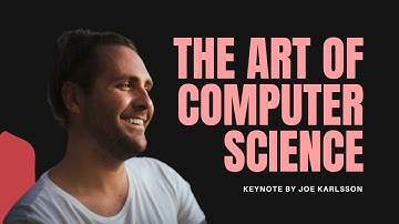 The Art of Computer Science [Keynote]