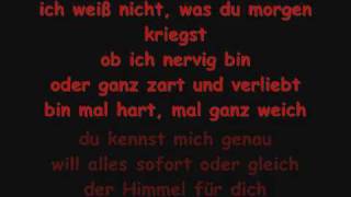 LaFee - Ich Bin Ich - Lyrics