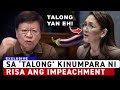 Risa Sablay Na Naman! Kinumpara sa Talong Ang Impeachment