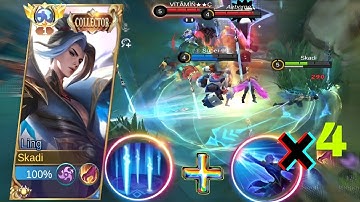 LING FASTHAND TOP GLOBAL TUTORIAL GAME PLAY,HOW TO USE ULTIMATE PERFECT??SOLO RANK - MLBB