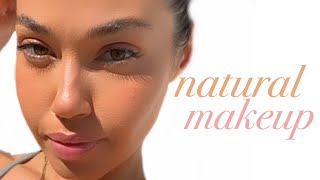 5 MIN GLOWY NATURAL MAKEUP | Eman by EMAN 21,365 views 2 years ago 7 minutes, 55 seconds