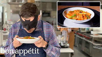 Recreating Maangchi's Dakbokkeumtang (Spicy Braised Chicken) From Taste | Bon Appétit