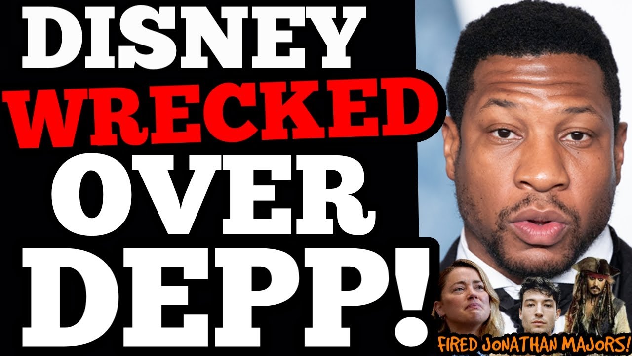Disney WRECKED over Johnny Depp after Jonathan Majors FIRING! Amber Heard and Ezra Miller CALL OUTS!