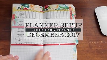 Cocoa Daisy Planner Setup: December | Traveler