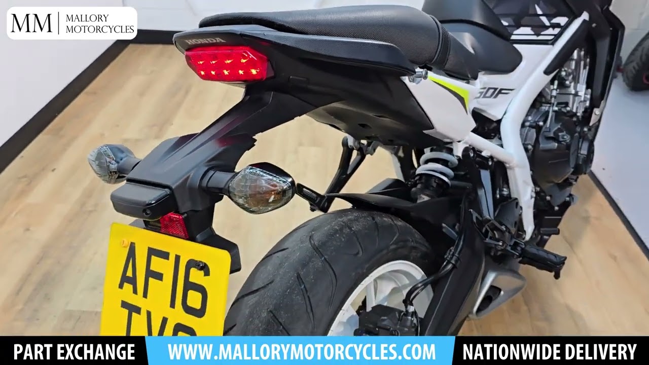 Used 2016 Honda CB650F For Sale in Derbyshire at Mallory Motorcycles