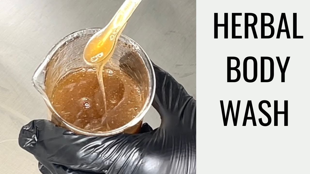 DIY HERBAL BODY WASH/Hydrating & Great For Dry Skin YouTube