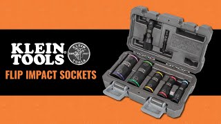 Klein Tools Flip Impact Socket Set 7pc [66070]