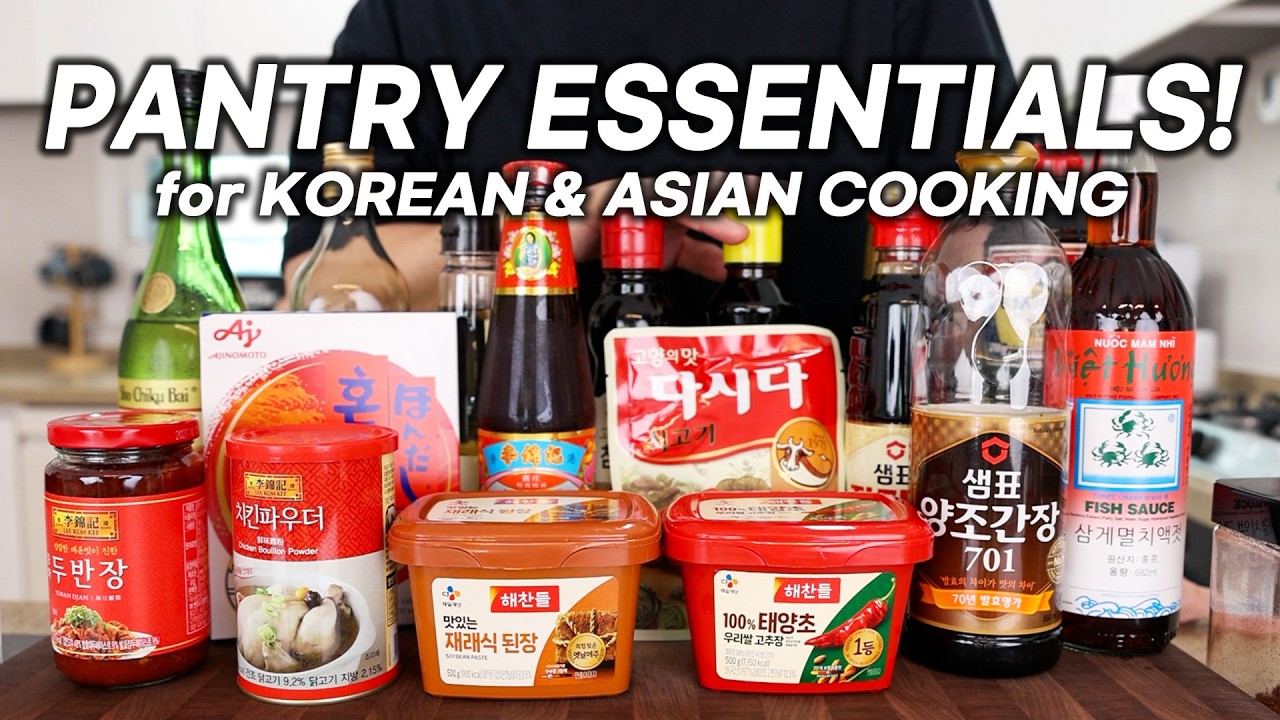 You Can Cook Countless Korean & Asian Dishes Like a Pro With These 14 Pantry Essentials!