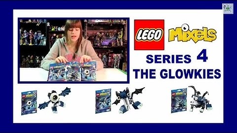 Lego Mixels Series 4 The Glowkies Build and Review