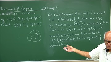 An Accidental Mathematician: Conversations with Professor M S Raghunathan:Episode Four