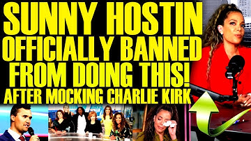 The View Hosts JUST GOT CAUGHT Doing This! After Mocking Charlie Kirk! Sunny Hostin Gets SCARED!