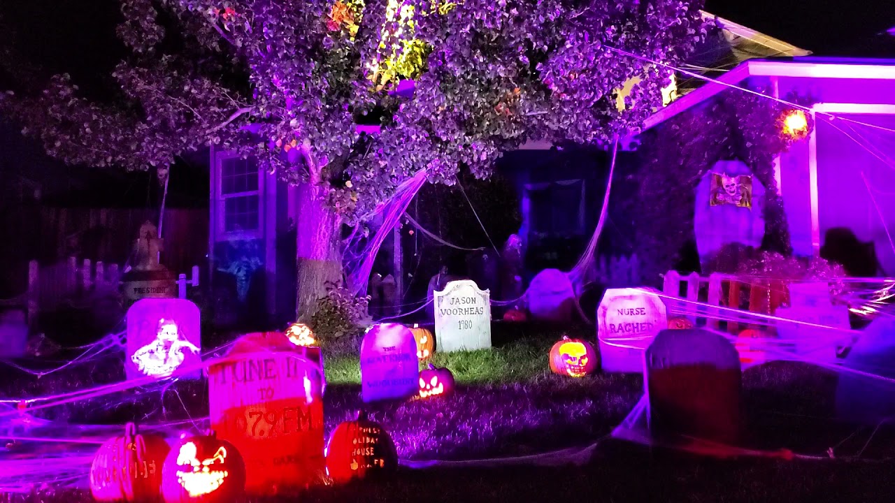 Fernley Halloween Light Show Nightmare YouTube