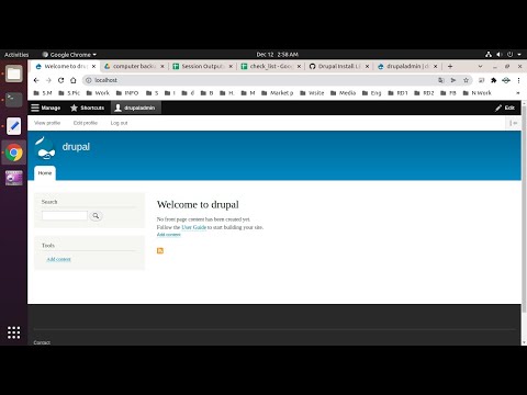 How to Drupal Install LEMP Stack