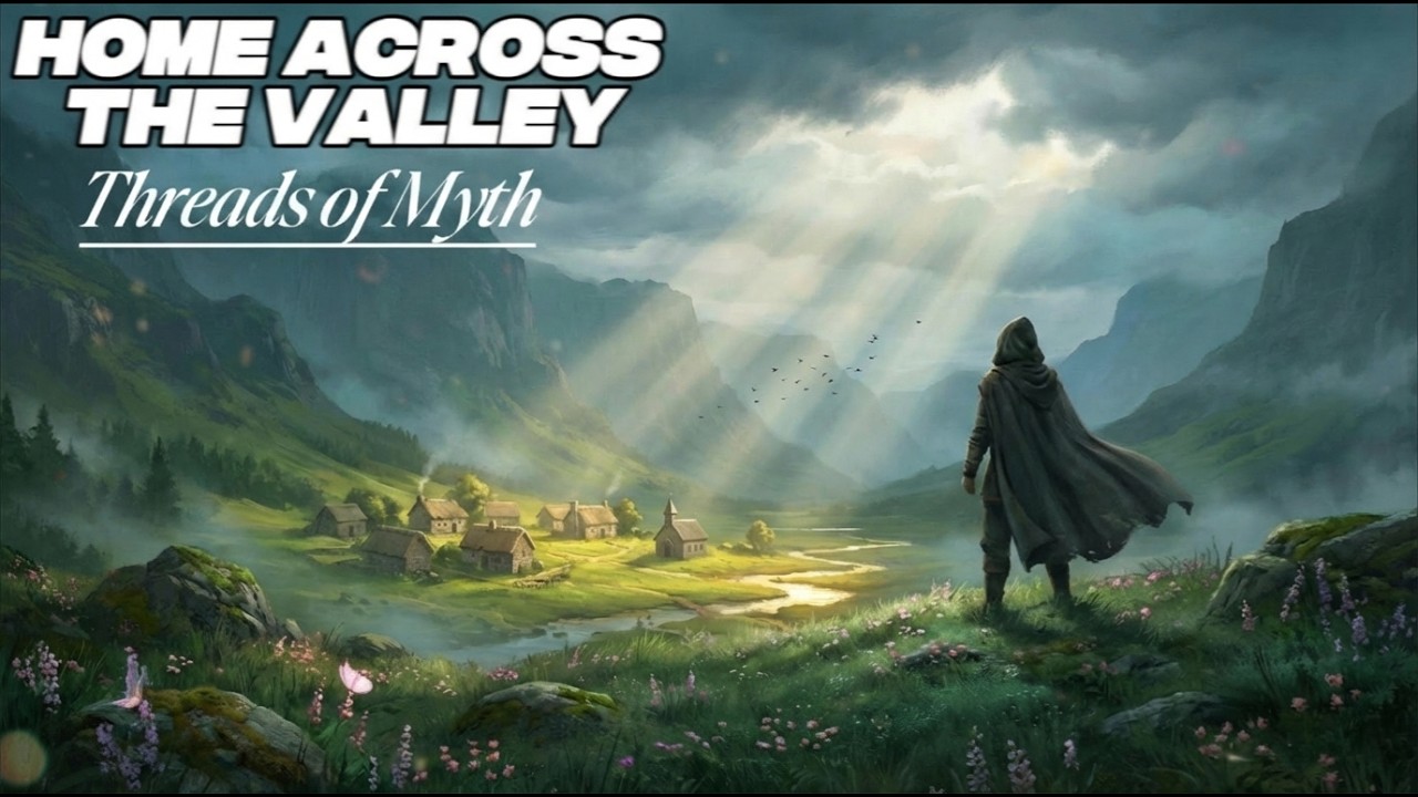 Home Across the Valley | Relaxing Celtic Fantasy Instrumental [No Ads]