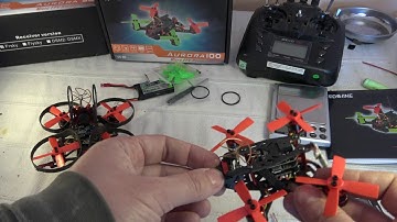 Eachine Aurora 100 unboxing, analysis, binding, configuration and demo flights (Courtesy Banggood)