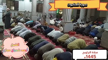 والذين كفروا بآيات الله ولقائه أولئك يئسوا من رحمتى"القارىءأحمد شعبان_سورة العنكبوت Surat Al_Ankabut