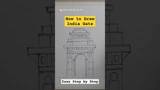 India gate Drawing | How to Draw India gate India gate Drawing | How to Draw India gate