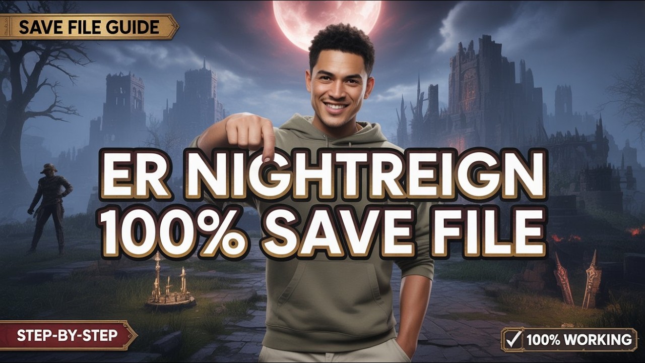 How to Install a 100% Save File in Elden Ring Nightreign (2026) – Easy ...