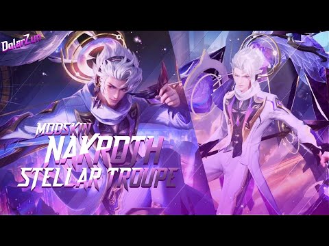 แจกมอด Mod Skin Nakroth Stellar Troupe สกินไหม่ 1.54.1 สอนลงท้ายคลิป