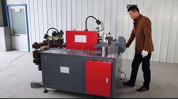 cnc busbar vertical bending machines operation
