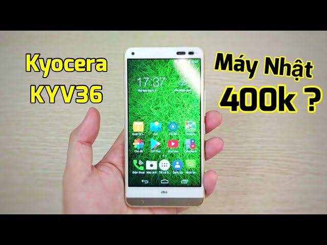 Đánh giá Điện thoại Nhật 400k mua trên mạng : Kyocera KYV36