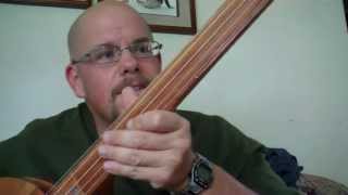 Cherry Appalachian Fretless Mountain Banjo From Barn Wood chords