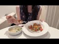 vlog | 社会人のリアルな3日間の自炊記録🥒軽い食事管理中の日常/平日時短レシピ/電子レンジレシピ/よだれ鶏/ポキ丼🐟