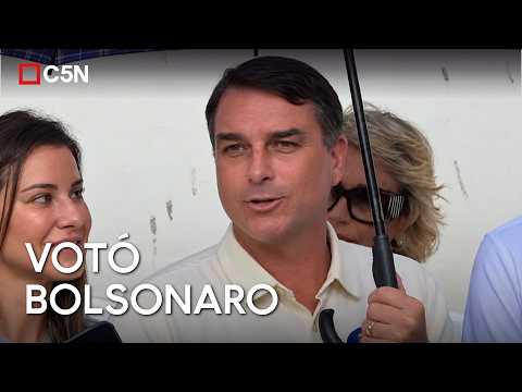 FLÁVIO BOLSONARO Has Voted | BRAZIL RUNOFF