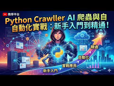 00 Promotional Video: Python Crawler AI Web Scraping and Automation Practical Guide: From Beginne...