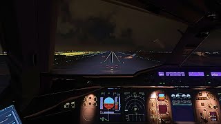 SINGAPORE LANDING FROM DUBAI | FLYBYWIRE A380 | FS2024
