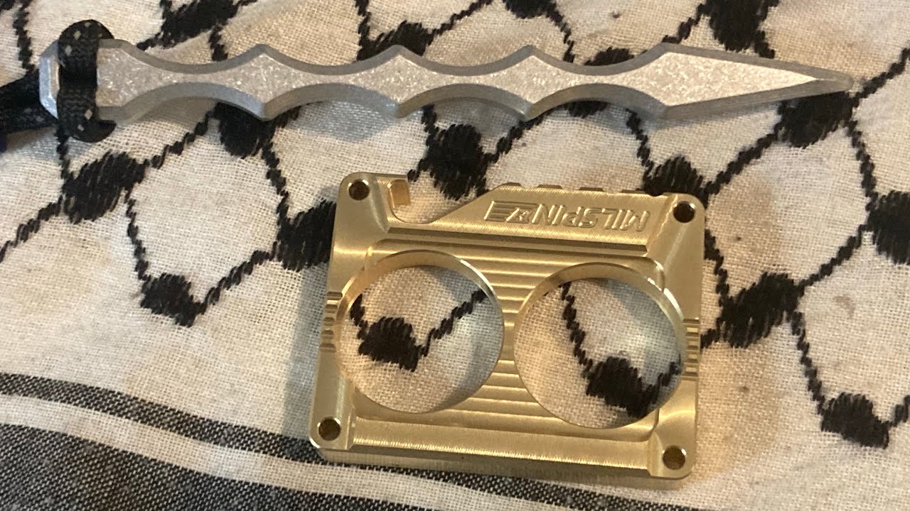 Milspin Kubaton Self Protection Keychain Cassette and Kubaton