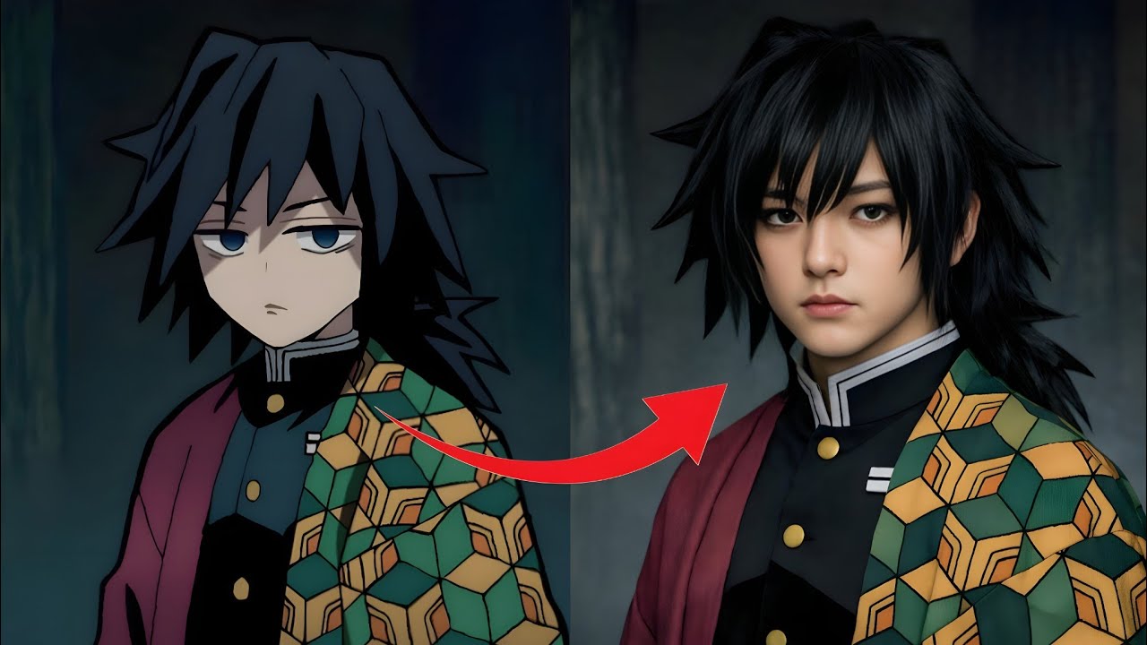 What if demon slayer was real 😱 | Anime live action 