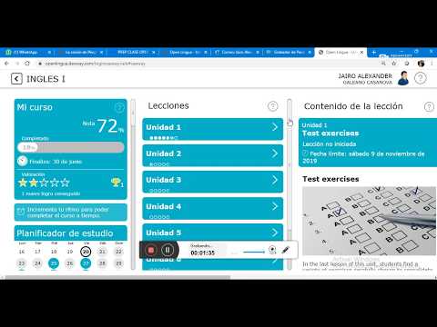 Explicación plataforma Dexway