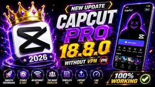 Capcut Pro New Update 18.8.0 | No Internet & Template & Lag All Problem Solved 100% Working ✅