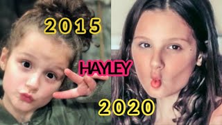 Hayley LeBlanc 2015 Vs 2020