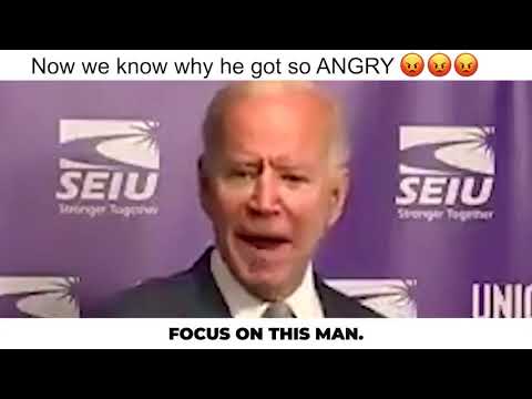 Now we know why Joe got so angry!