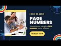 LIFE-CHANGING Microsoft Word Trick: Master Page Numbers in Minutes - Increase Productivity!