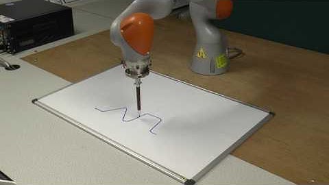 Sheffield Robotics logo plotted by KUKA