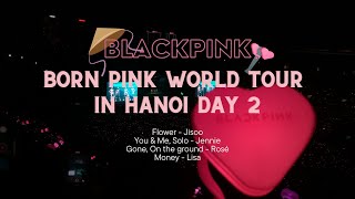 Born Pink in Hanoi | BLACKPINK concert | 230730 | Solo - Jisoo, Jennie, Rosé, Lisa