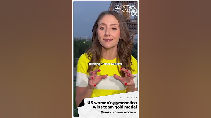U.S. women's gymnastics wins team gold medal at Paris Olympics