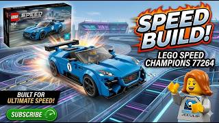 LEGO Jaguar F-TYPE Project 7 Speed Build | Speed Champions 77264