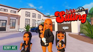 babysitting my bad niece for a day | berry avenue roblox roleplay 🤦🏽‍♀️🍓