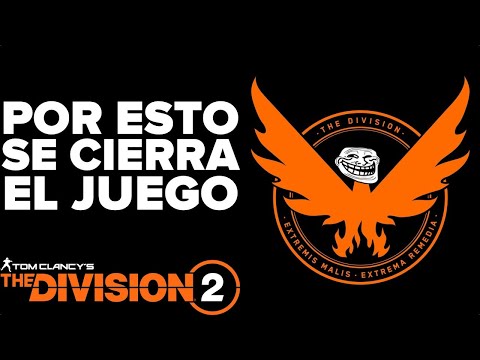 The Division 2-POR ESTO se CIERRA el juego (+SOLUCIONES)