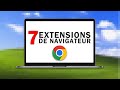 7 extensions pour chrome 