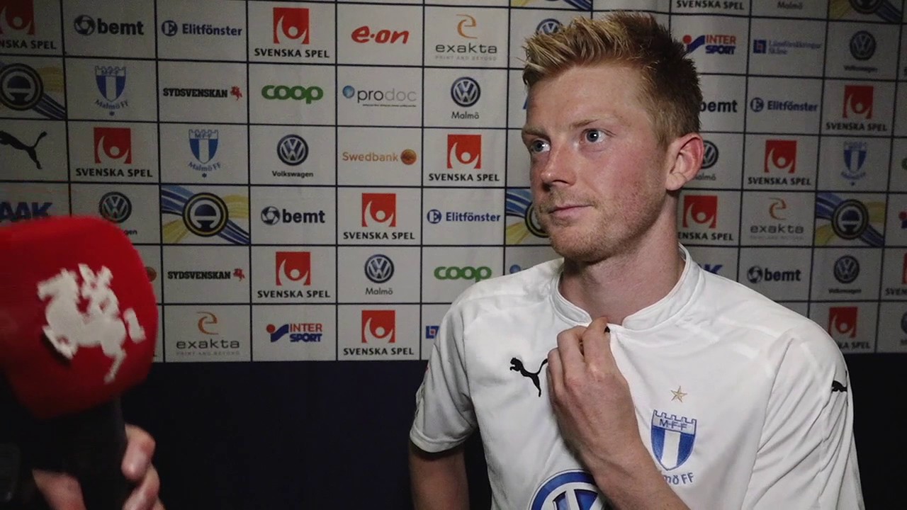 Anders Christiansen efter Malmö FF - Jönköping - YouTube